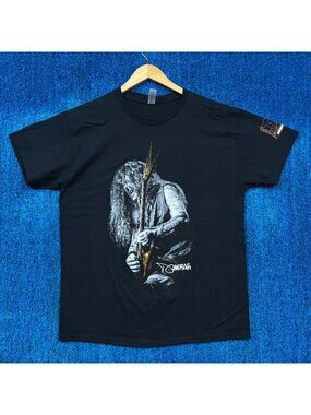 Dimebag Darell Pantera World Tour Rock T-Shirt Size Large